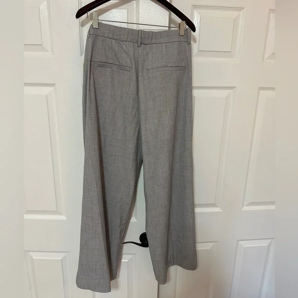 NWT Abercrombie & Fitch Sloane Tailored Pant - color light gray. Size 32 - Picture 6 of 8